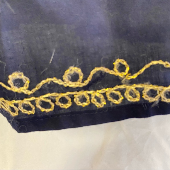 Navy Blue/gold tunic - Picture 8 of 15